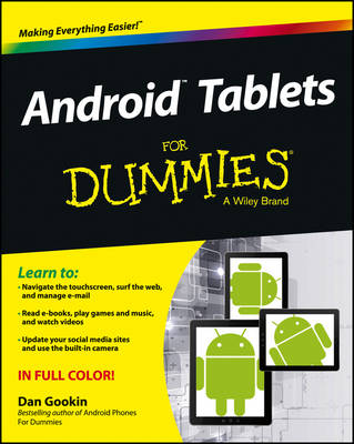 Book cover for Android Tablets For Dummies