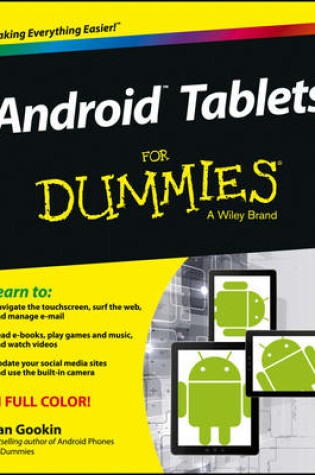 Cover of Android Tablets For Dummies
