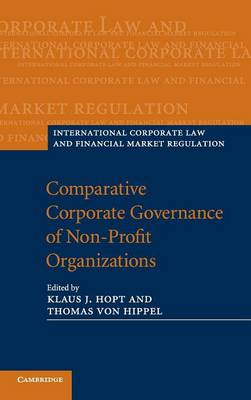 Book cover for Comparative Corporate Governance of Non-Profit Organizations