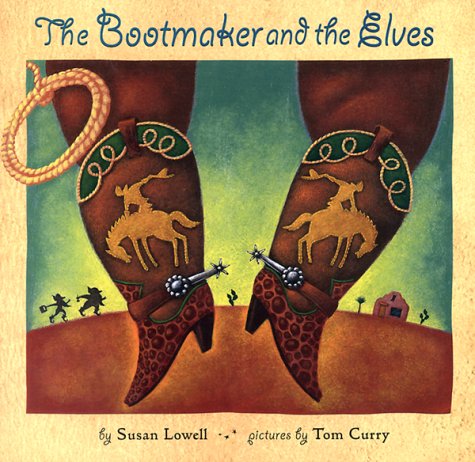 Book cover for The Bootmaker and the Elves