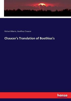Book cover for Chaucer's Translation of Boethius's