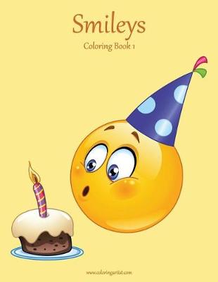 Book cover for Smileys Coloring Book 1