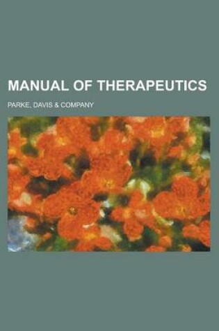 Cover of Manual of Therapeutics