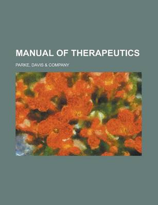 Book cover for Manual of Therapeutics