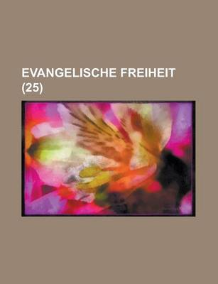 Book cover for Evangelische Freiheit (25 )