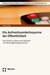 Book cover for Die Aufmerksamkeitsspanne Der Offentlichkeit