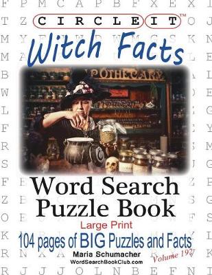 Book cover for Circle It, Witch Facts, Word Search, Puzzle Book