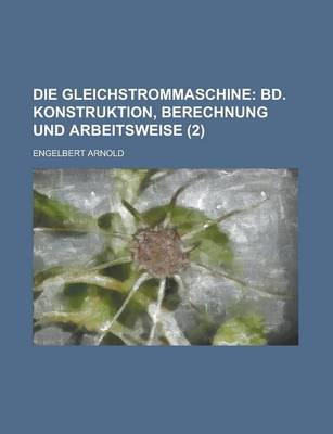 Book cover for Die Gleichstrommaschine (2)