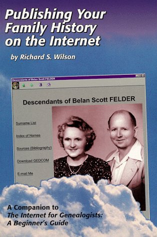 Book cover for Publishing Your Family History on the Internet