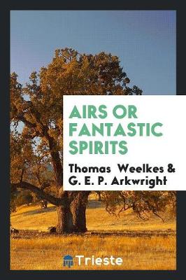 Book cover for Airs or Fantastic Spirits