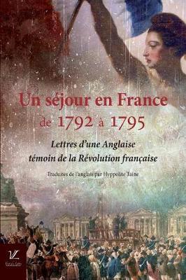 Book cover for Un sejour en France, de 1792 a 1795