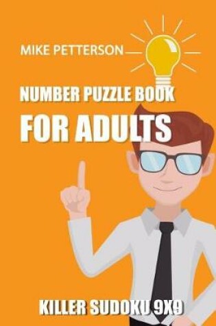 Cover of Number Puzzle Book For Adults