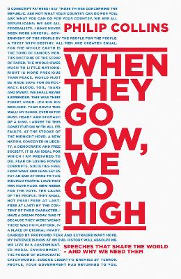 Book cover for When They Go Low, We Go High