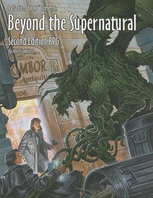 Book cover for Beyond the Supernatural RPG