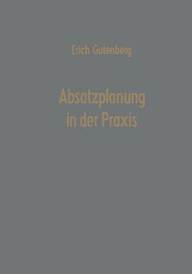 Book cover for Absatzplanung in der Praxis