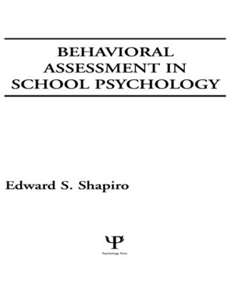 Book cover for Behavioral Assessment in School Psychology