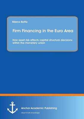 Book cover for Firm Financing in the Euro Area