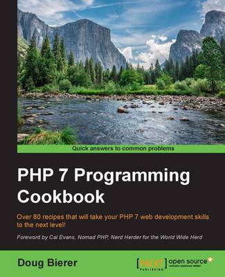 Book cover for PHP 7 Programming Cookbook