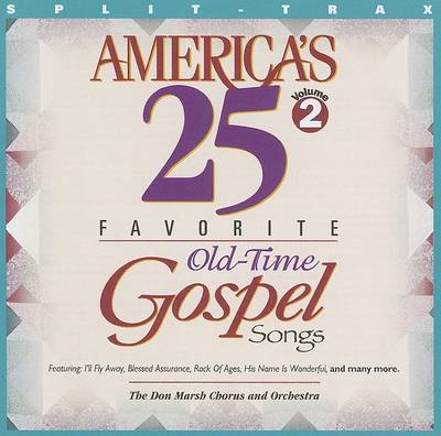 Cover of America's 25 Favorite Old-Time Gospel Songs