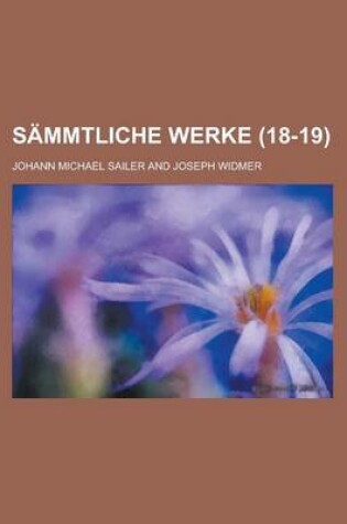 Cover of Sammtliche Werke (18-19 )