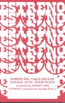 Cover of Ramon del Valle-Inclan