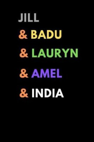 Cover of Jill & Badu & Lauryn & Amel & India