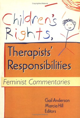 Book cover for Children's Rights, Therapists' Responsibilities