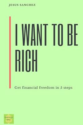 Book cover for I want to be rich