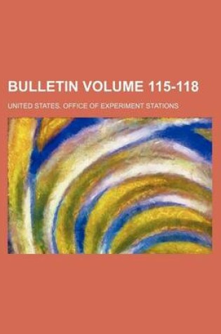 Cover of Bulletin Volume 115-118