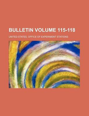 Book cover for Bulletin Volume 115-118