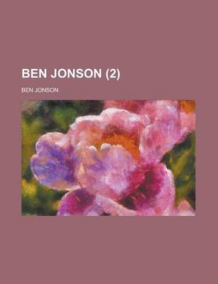 Book cover for Ben Jonson (2)