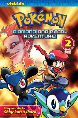 Book cover for Pokémon Diamond and Pearl Adventure!, Vol. 2