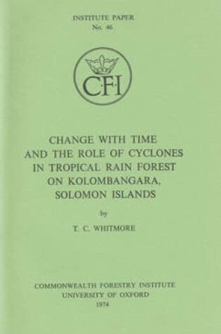 Cover of Change with Time and the Role of Cyclones in the Solomon Islands' Forests