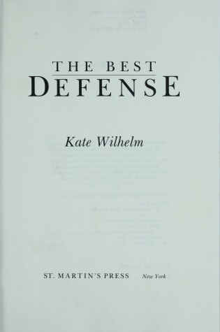 Cover of The Best Defense