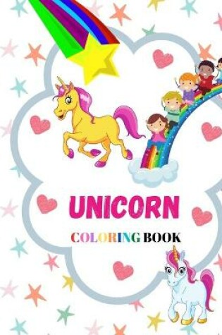 Cover of Unicorn Coloring Book