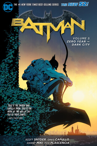Cover of Batman Vol. 5: Zero Year - Dark City (The New 52)