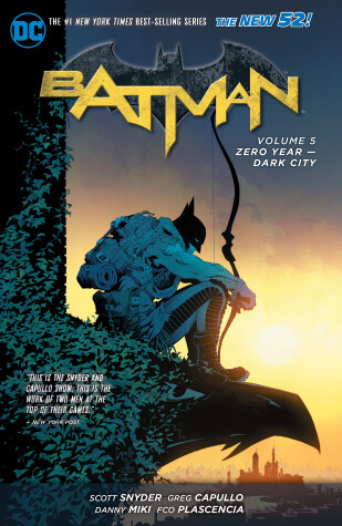 Book cover for Batman Vol. 5: Zero Year - Dark City (The New 52)