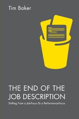 Book cover for The End of the Job Description
