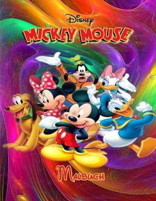 Book cover for Disney Mickey mouse Malbuch