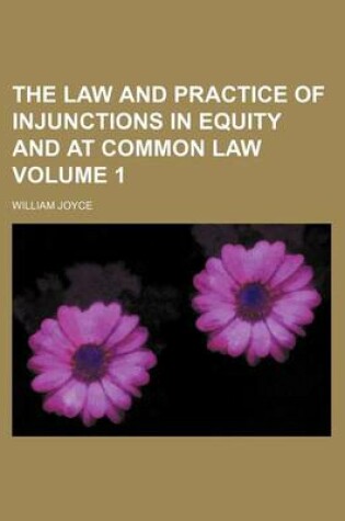 Cover of The Law and Practice of Injunctions in Equity and at Common Law Volume 1