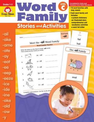 Book cover for Word Family Stories & Activities Level C