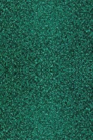 Cover of Dark Green Glitter Journal