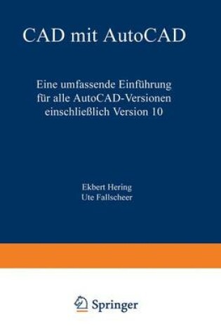 Cover of CAD mit AutoCAD