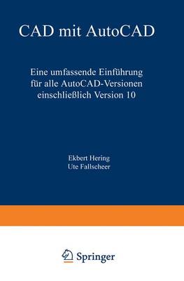 Book cover for CAD mit AutoCAD