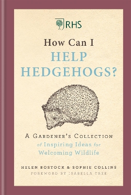 Book cover for RHS How Can I Help Hedgehogs?