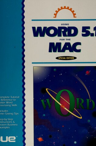 Cover of Using WORD 5.1 for the Macintosh