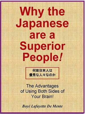 Book cover for Why the Japanese Are a Superior People!