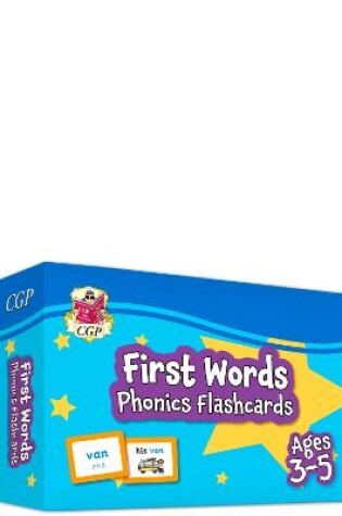 Cover of New First Words Phonics Flashcards for Ages 3-5