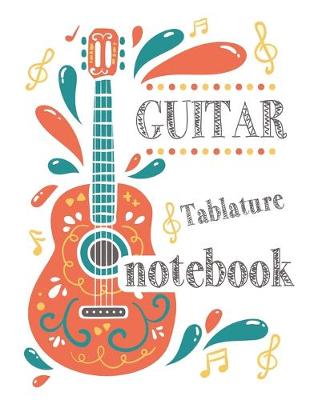 Book cover for Guitar Tablature Notebook