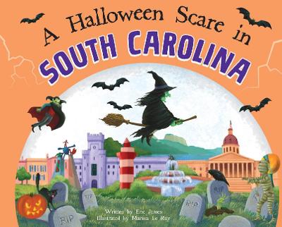 Book cover for A Halloween Scare in South Carolina